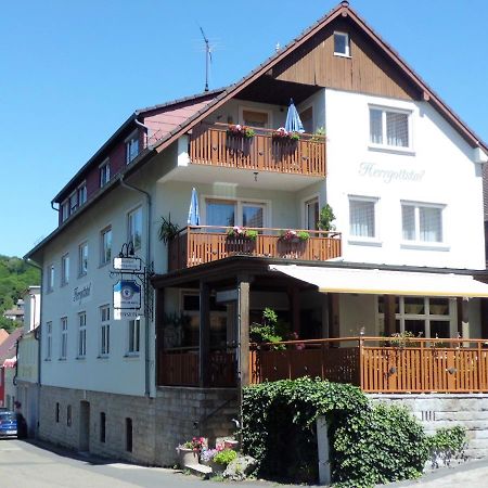 Restaurant - Pension Herrgottstal Creglingen Εξωτερικό φωτογραφία