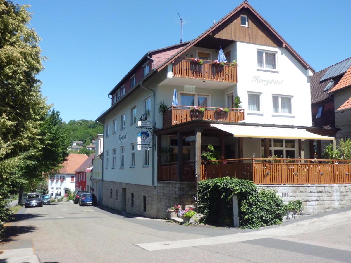 Restaurant - Pension Herrgottstal Creglingen Εξωτερικό φωτογραφία