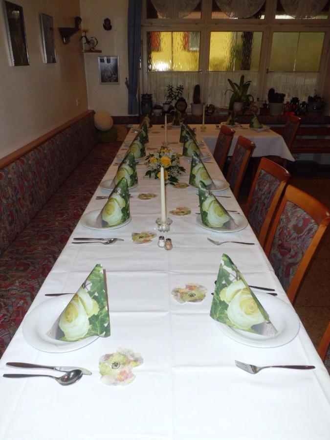 Restaurant - Pension Herrgottstal Creglingen Εξωτερικό φωτογραφία